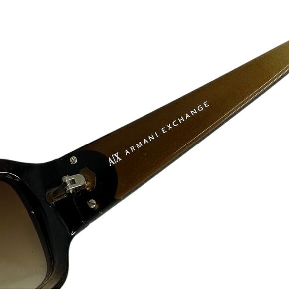 ARMANI EXCHANGE Oversized Sunglasses with Case Gradient Ombré EUC - Picture 14 of 15